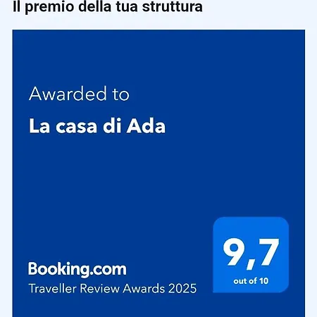 Lägenhet La Casa Di Ada *